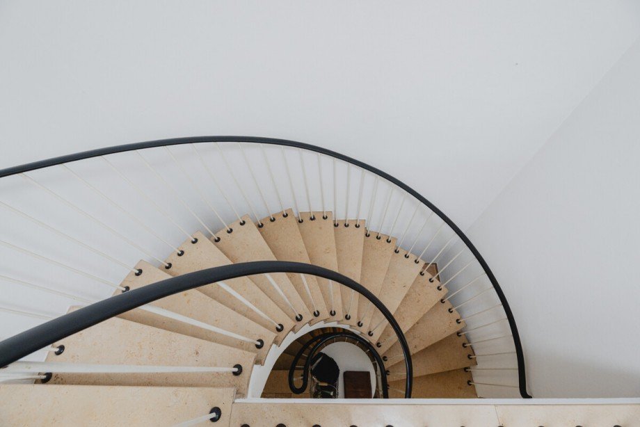 Treppe Doppelhaush�lfte M�nchen / Obermenzing