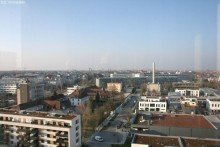 Balkonaussicht Osten Hoch hinaus: Exklusive und moderne 3 Zimmer Wohnung mit tollem Ausblick im 12. OG