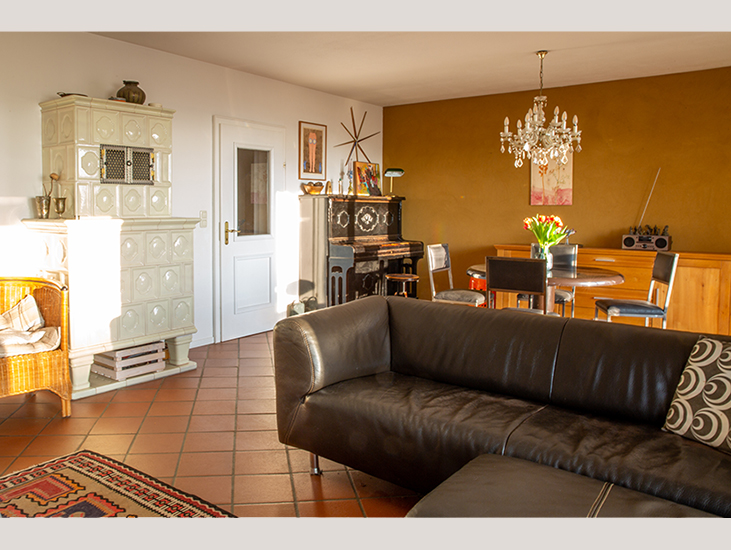 Wohnzimmer Doppelhaush�lfte T�rkenfeld