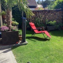 Garten Sparsames, sonniges Reiheneckhaus in zentraler Lage