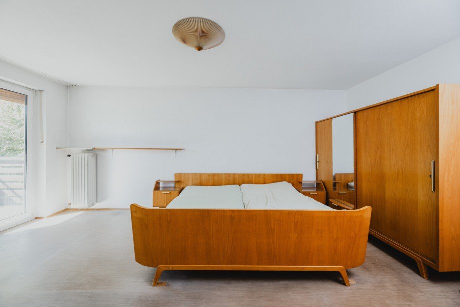Schlafzimmer Doppelhaush�lfte M�nchen / Obermenzing
