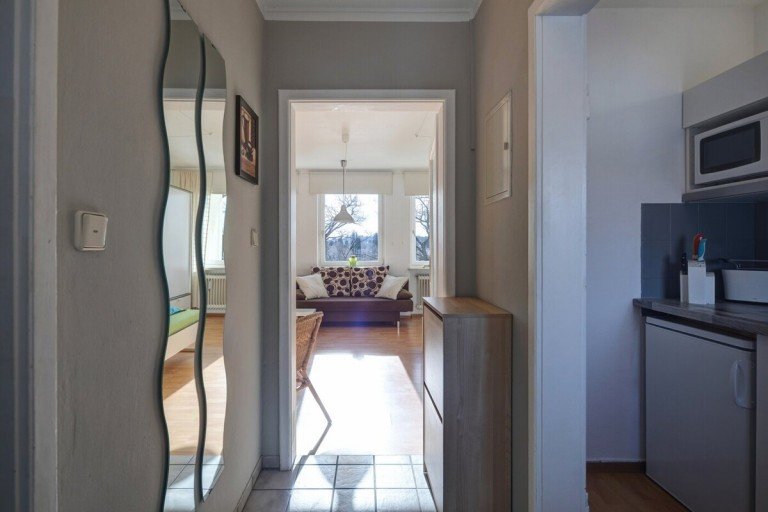 Flur M�nchen Etagenwohnung Zentral gelegenes 1-Zimmer-Apartment, ideal zur Eigennutzung oder als attraktive Kapitalanlage.