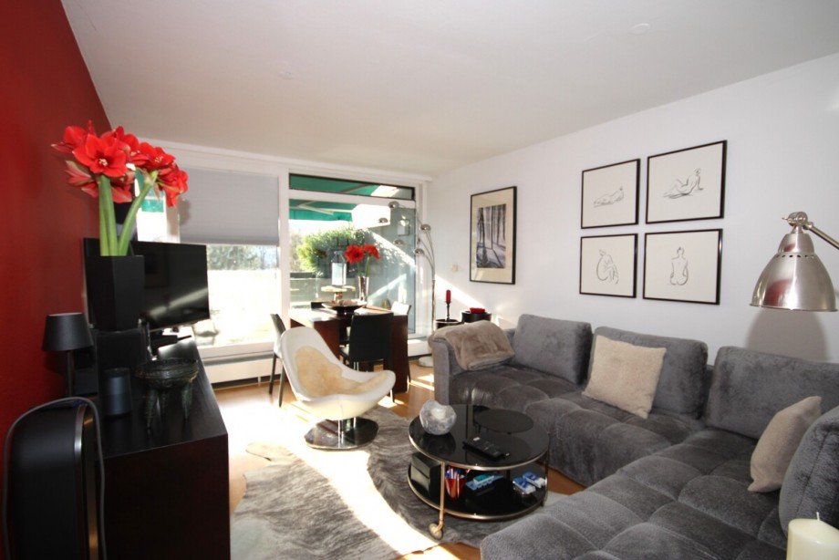 Wohnzimmer Etagenwohnung M�nchen