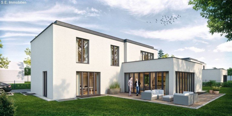 Villa Gr�felfing Einfamilienhaus Neubau- Vorank�ndigung: Exklusive Bauhaus- Villa in Gr�felfing