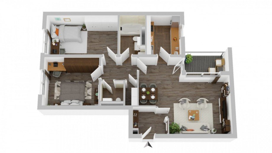 Grundriss Etagenwohnung Germering