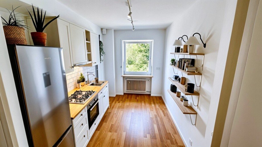 K�che KI Bild Mehrfamilienhaus Planegg