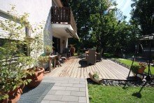Terrasse  Familienidyll mit sonnigem Garten - bald mit U-Bahn-Anbindung in Reichweite