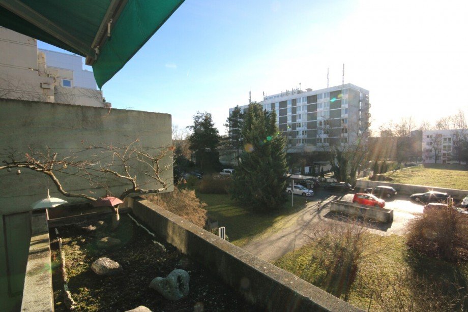Balkonaussicht Etagenwohnung M�nchen
