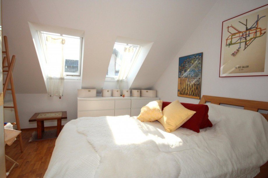 Schlafzimmer Dachgeschosswohnung M�nchen