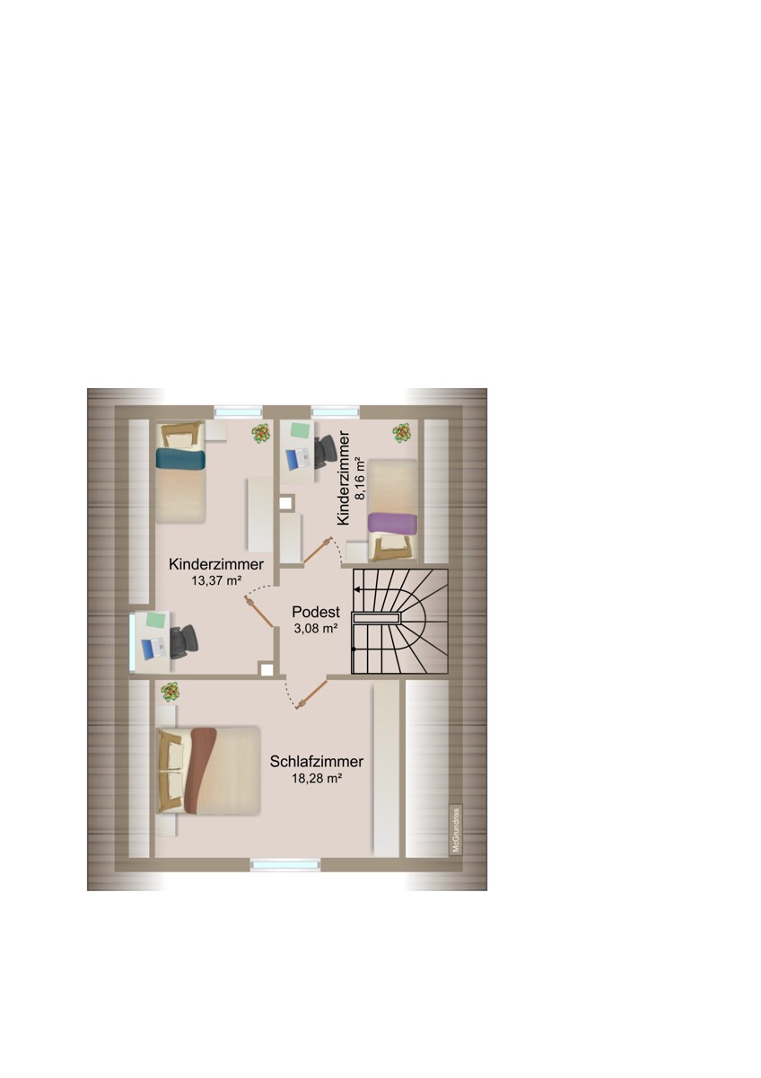 Dachgeschoss Einfamilienhaus Emmering