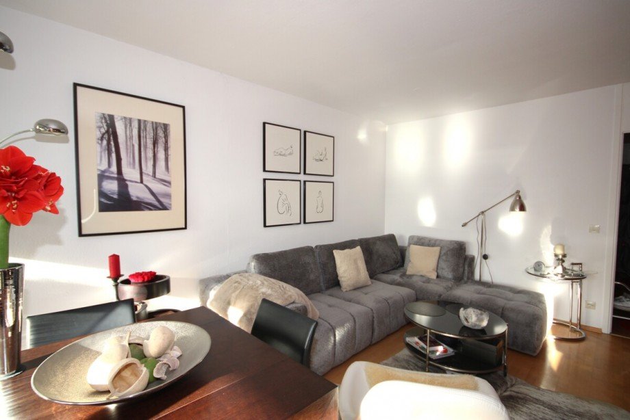 Wohnzimmer Etagenwohnung M�nchen