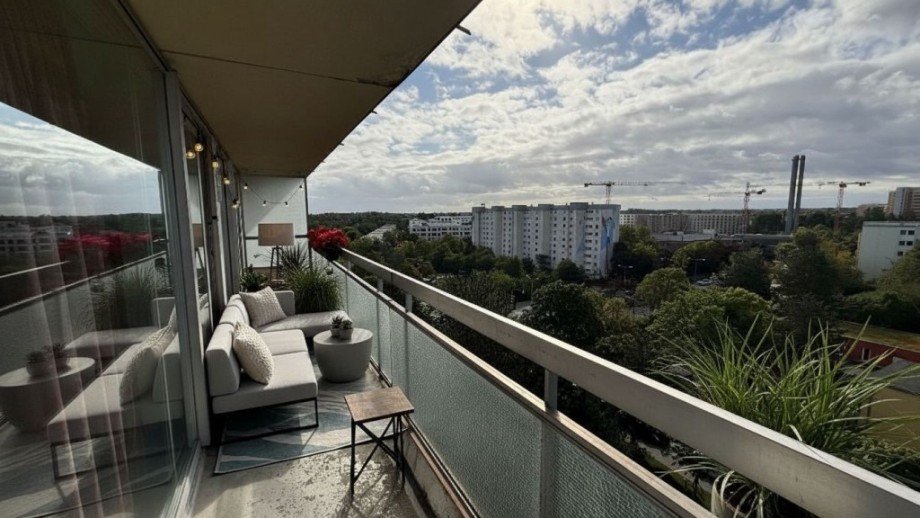Balkon / KI generiert Etagenwohnung M�nchen