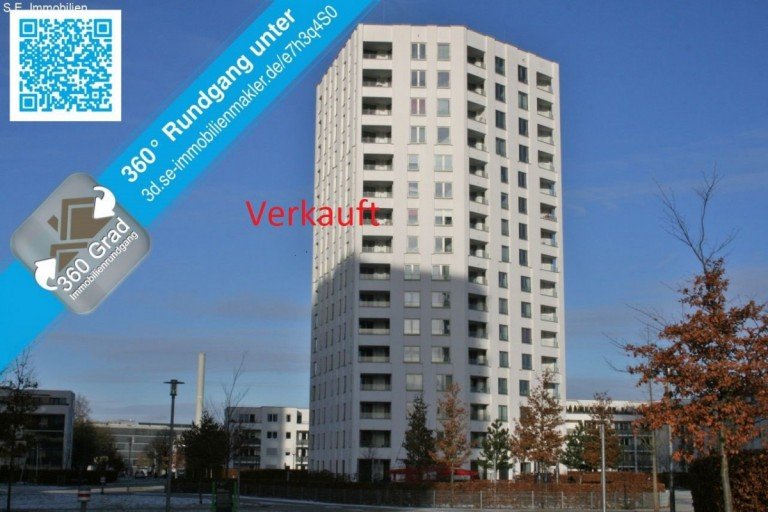 5547-285-24-g M�nchen Etagenwohnung Hoch hinaus: Exklusive und moderne 3 Zimmer Wohnung mit tollem Ausblick im 12. OG