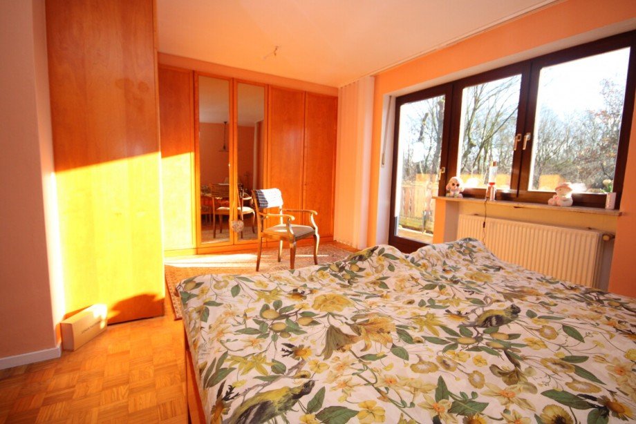Schlafzimmer Einfamilienhaus Planegg / Martinsried