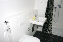 G�ste WC Hoch hinaus: Exklusive und moderne 3 Zimmer Wohnung mit tollem Ausblick im 12. OG