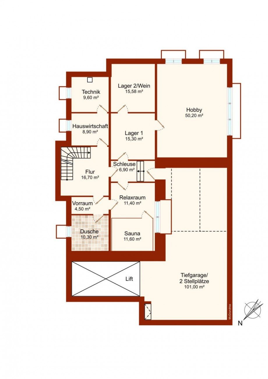 Bauhaus Villa KG Einfamilienhaus Gr�felfing