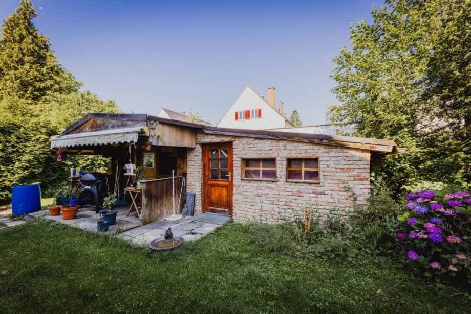 Gartenhaus Mehrfamilienhaus M�nchen