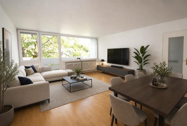 Hauptbild: Gro�z�gig geschnittene 2-Zimmer-Wohnung, zentral und dennoch ruhig gelegen.