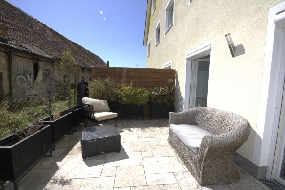 Terrasse Erdgeschosswohnung Grafrath