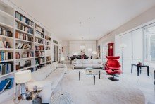 Wohnzimmer Townhouse-Feeling durch exklusiven, separaten Zugang + Gro�z�gige Gartenresidenz in Toplage